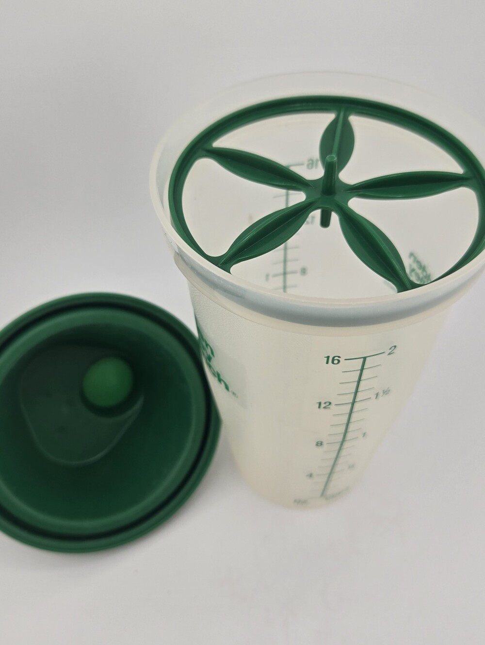 Hidden Valley Ranch Dressing Shaker Container Mixer Wheel 16 oz